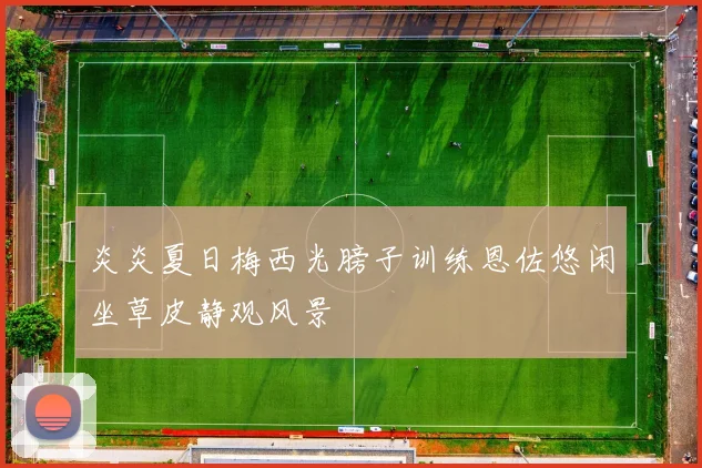炎炎夏日梅西光膀子训练恩佐悠闲坐草皮静观风景